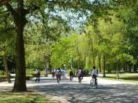 The biggest public park Vondelpark 🌴