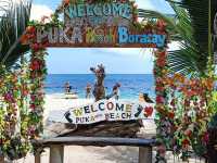 Puka Shell Beach Boracay 🏖️🏝️