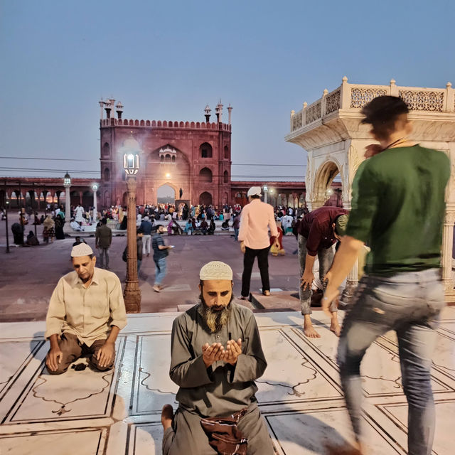 great mosque of Old Delhi Jama masjid
