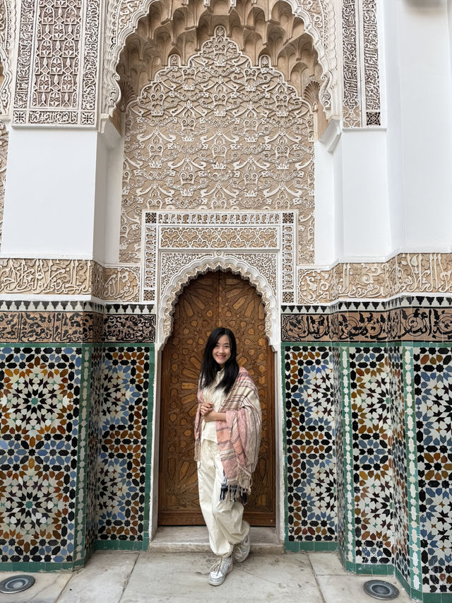 Step into a world where history and art collide - Ben Youssef Medersa ✨