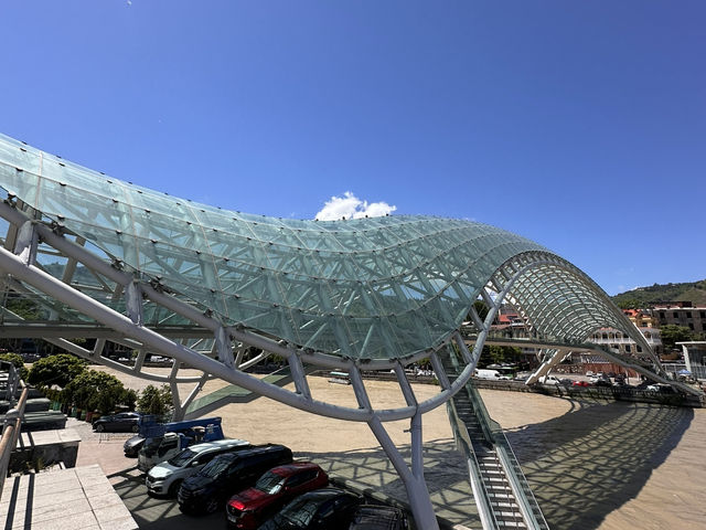Bridge of peace in Tbilisi 