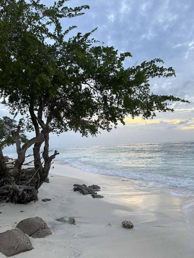 Here no bike 🏍️! All true about 3 days in Gili Trawangan Travel Guide 