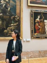 One Day in Musée du Louvre 🎨