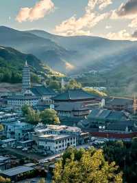 ⛰️ Mount Wutai – The Sacred Peaks of Buddhist Serenity