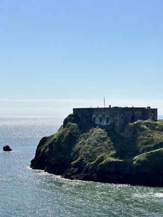 The Best View Of Tenby, Check Out The Iconic Tenby Castle And Its Vantage Point