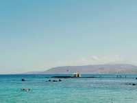 Best beach in Georgioupolis is across the bridge!