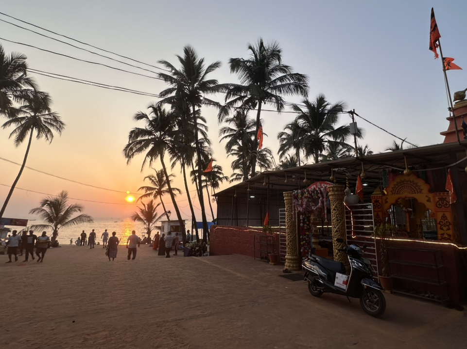 Gorgeous Goan sunsets