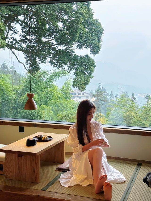 峨眉山如世外桃源般的私湯溫泉
