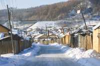 冬天裡的童話小鎮“橫道河子”