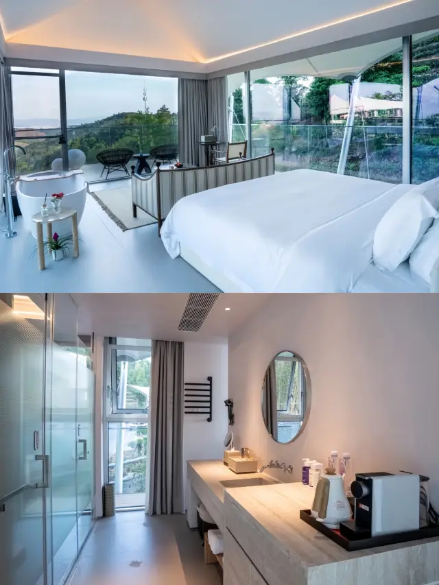 A secluded resort hotel in a 2800-acre tea sea