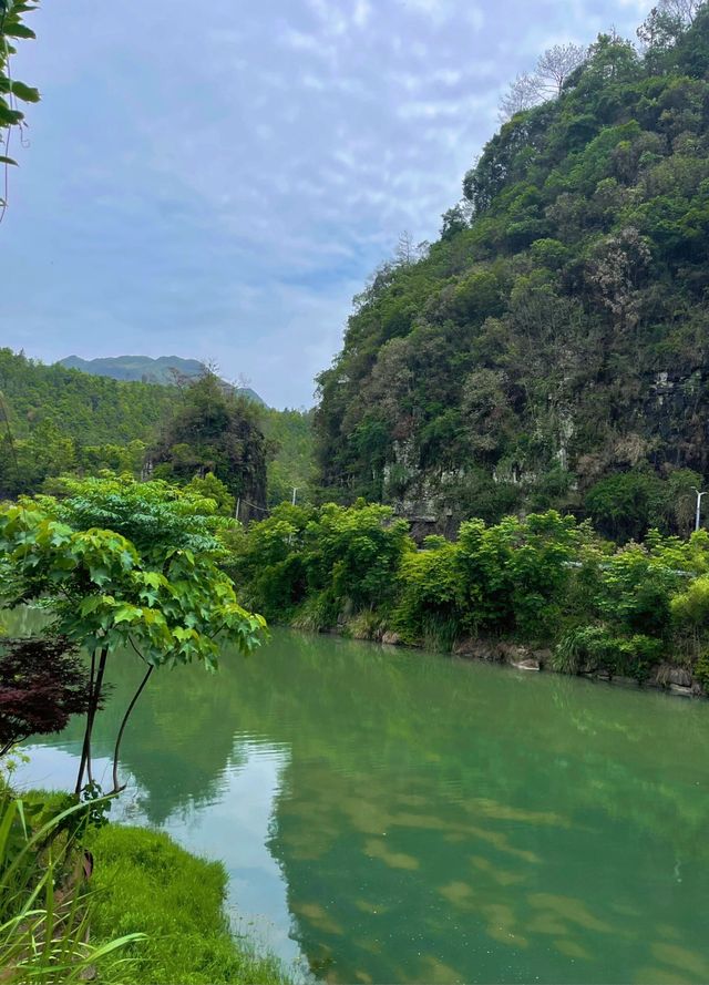 浙江泰順南浦溪享受山裡的漫時光