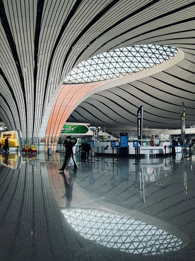 北京｜大興機場｜現代科技的美