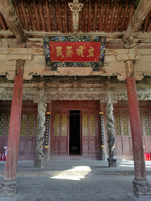 稷山稷王廟始建於元朝，清宣宗道光二十三年（1843年）重建，佔地面積4100平方米