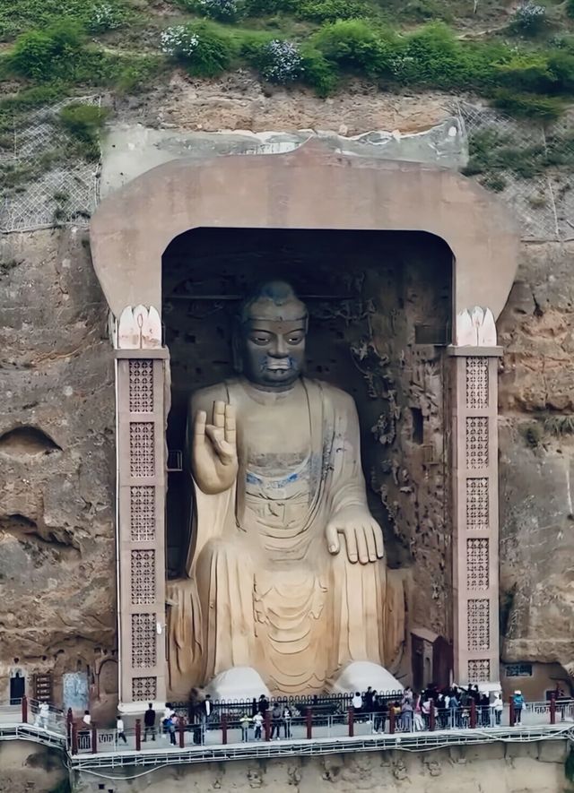 天水這次上大風大像山一定要去瞅瞅