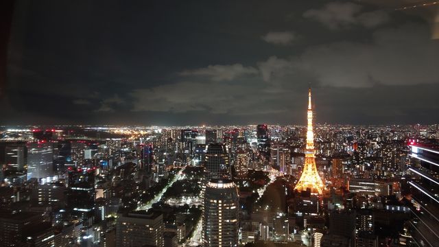 東京虎之門之丘安達仕酒店的東京塔景觀真是無敵
