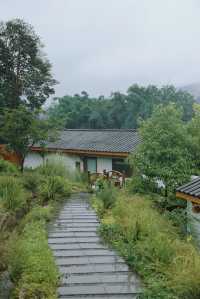 去雅安山里赴一場煙雨，尋一席靜謐，淋一身詩意