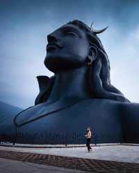 ||巨物恐懼症慎入印度濕婆神像Adiyogi
