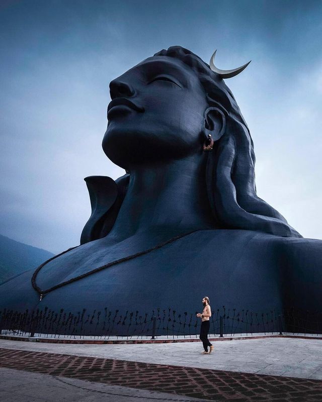 ||巨物恐懼症慎入印度濕婆神像Adiyogi