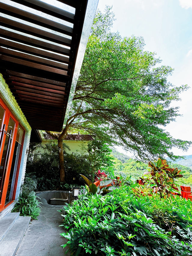 Seek tranquility and escape the summer heat in midsummer, come to Yunfu Xinxing Longshan Hot Spring Hotel!