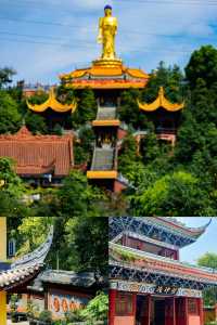 成都地鐵直達的古寺，據說在這裡所求皆能如願。