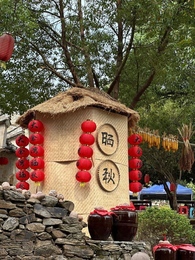 武漢大餘灣｜在這裡體驗與婺源同款晒秋。