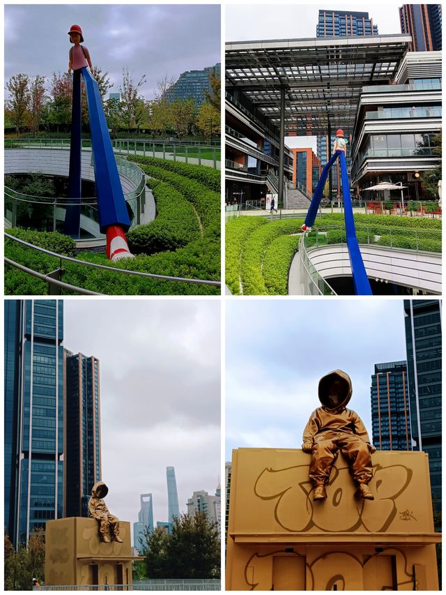 從蘇河灣萬象天地到四行倉庫——一條上海很酷的 walk 路線。