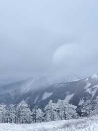 西安秦嶺東梁|雪後的東梁，如她的名字一樣別緻。
