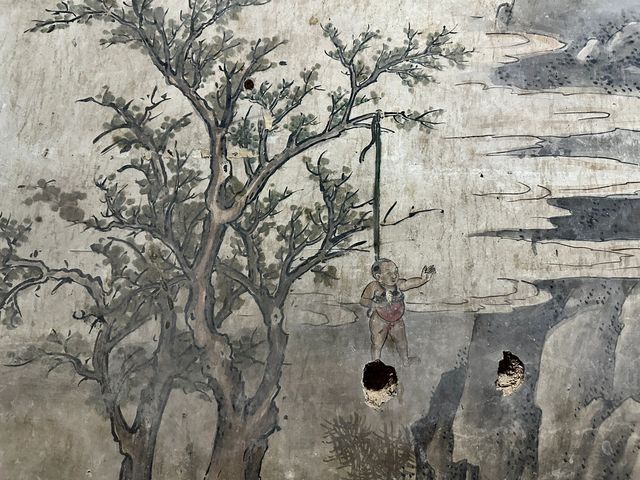 韓城大禹廟|精美的壁畫故事圖