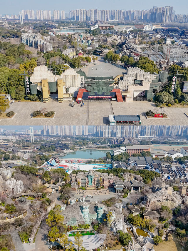 漢服小姐姐的淹城春秋樂園一日遊 