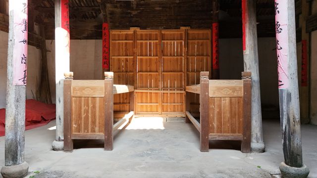 浙江龍游三門源村葉氏宗祠
