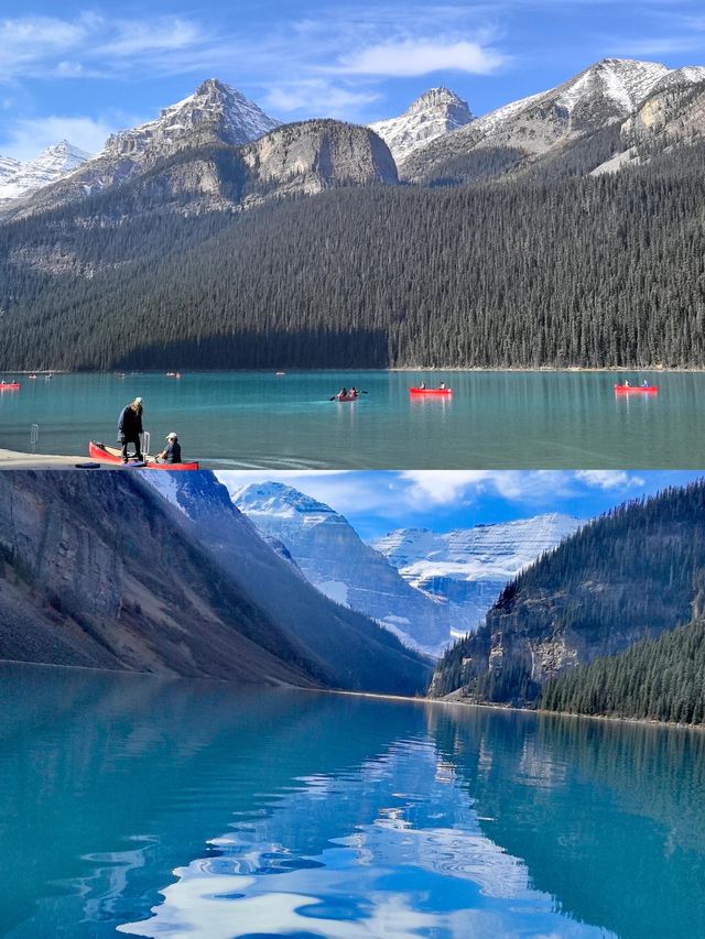 穿越洛磯山脈，邂逅露易絲湖的夢幻之美