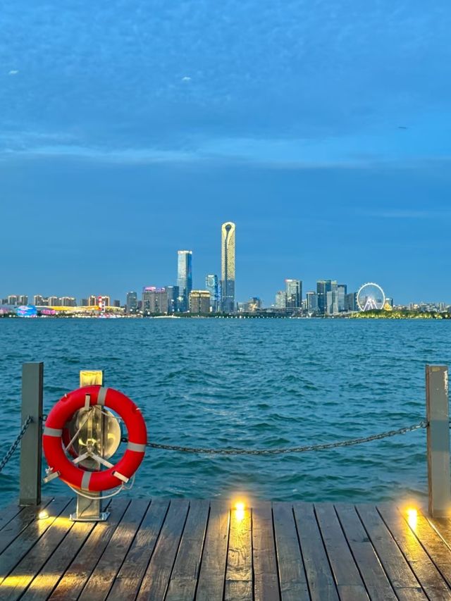 蘇州真係一個濱海城市，吹下海風真係好正啊！