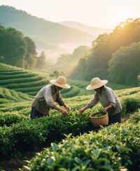 被《國家地理》遺漏的寶藏：復興村萬畝茶田雲端開花