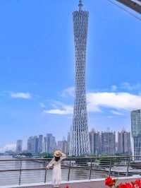 Don't go to the crowded area under Canton Tower chose these spots 🇨🇳