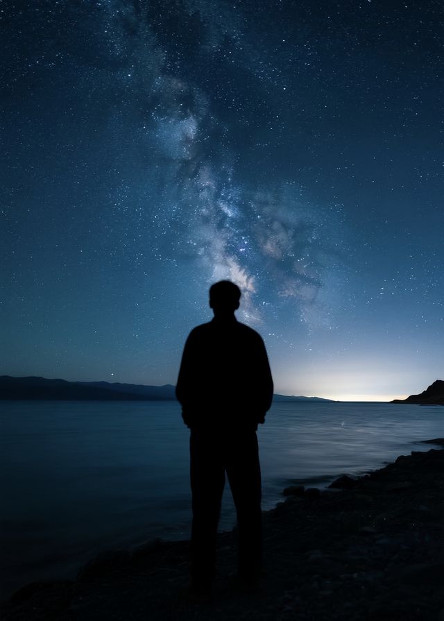 在海拔4718米的納木錯湖邊看‘星空極光’是一種什麼體驗？