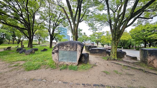 真係估唔到，落住小雨遊大阪城公園竟然咁浪漫