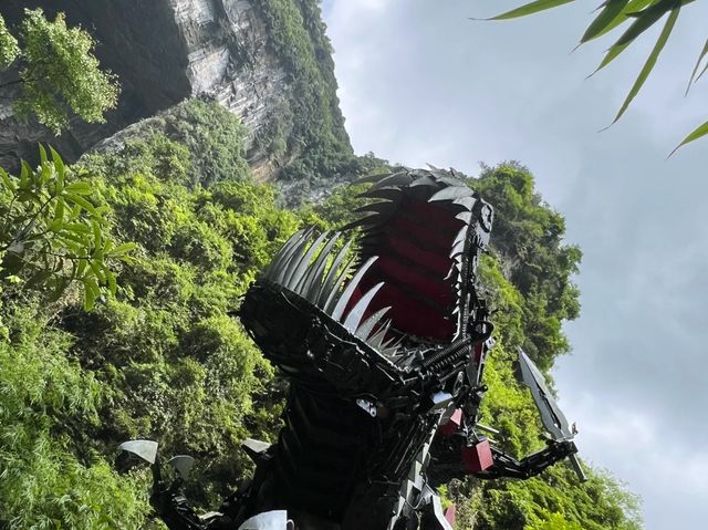 去咗武隆喀斯特旅遊區，終於玩到明晒