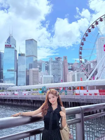 Stunning Ferris-wheel In Hong Kong