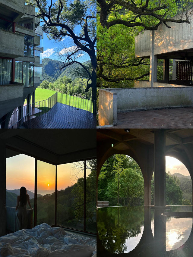 躲進杭州山野，在草塗溫泉美宿泡進雲端裡