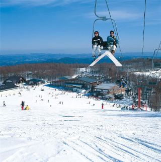 미야기 자오 에보시 리조트의 겨울 동화