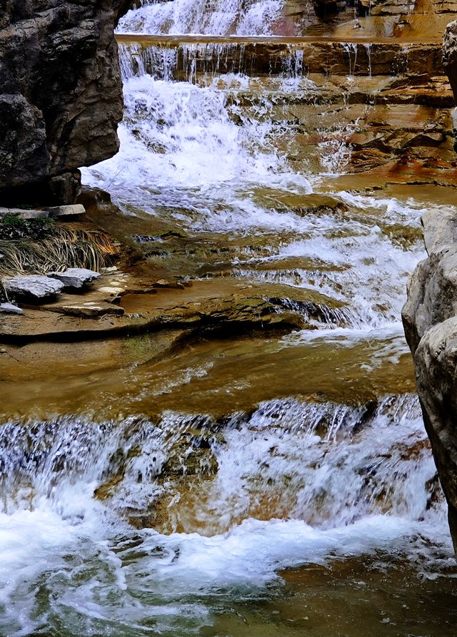 抬頭便是銀河落九天雲台山泉瀑峽