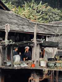 世遺糯乾古寨~在千年茶山與雲海之間穿梭