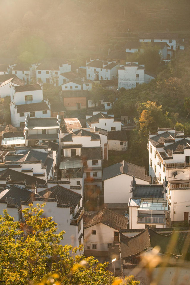 婺源石城秋日行攝全攻略｜沉浸於紅葉晨霧的水墨畫境