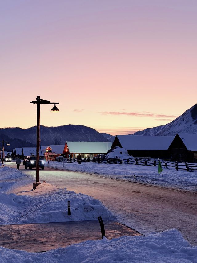阿勒泰的冬，藏著禾木的藍調浪漫
