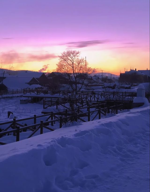 誰懂啊!12月的漠河才是冬日童話天花板 誰懂啊!12月的漠河才是冬日童話天花板