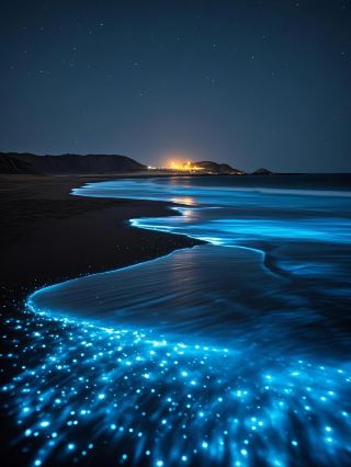 푸른 눈물과 풍차 노을을 쫓아