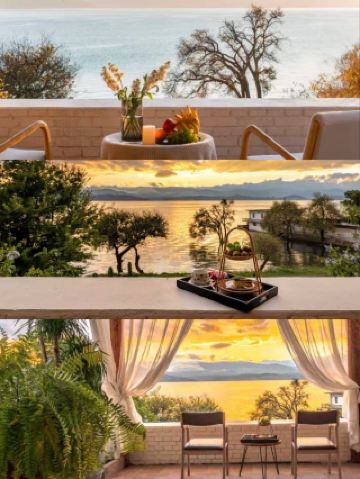 다리 얼하이 호숫가에 위치한 멋진 게스트하우스! 한번 체크인하면 떠나고 싶지 않을 거예요!