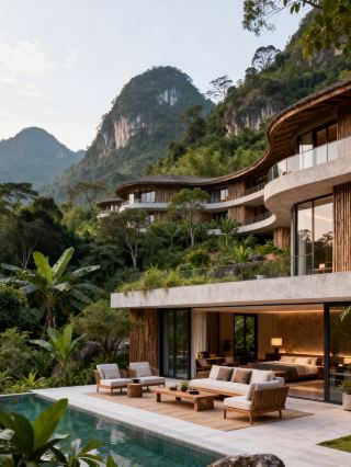 การพักผ่อนในภูเขาของเมืองหยิงเต๋อ มณฑลชิงหยวน มอบประสบการณ์การพักผ่อนในบ่อน้ำพุร้อนที่ผ่อนคลายและเหมาะสำหรับครอบครัวอย่างเหลือเชื่อ