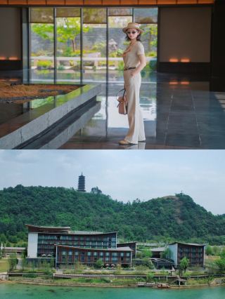 "흐르는 시간의 물결과 이곳에 머무는 구름"—둥장호 기슭에 자리한 이 한적한 휴식처는 동양의 미학을 새로운 차원으로 끌어올립니다.