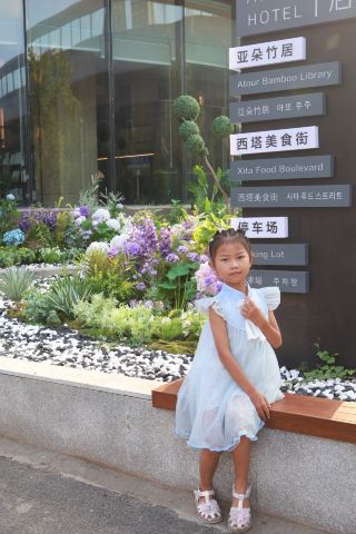 I only stay here when I come to Shenyang! Stay in a garden right by Xita Food Street